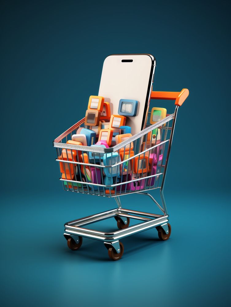 E-commerce AI boosting sales through personalized shopping experiences.